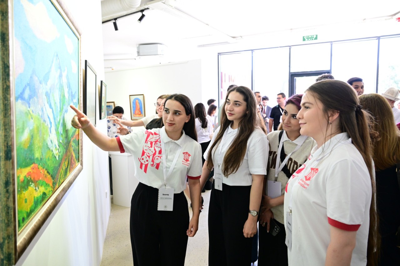 Laçında Yusif Mirzənin “31 il sonra” sərgisi açılıb - FOTOLAR